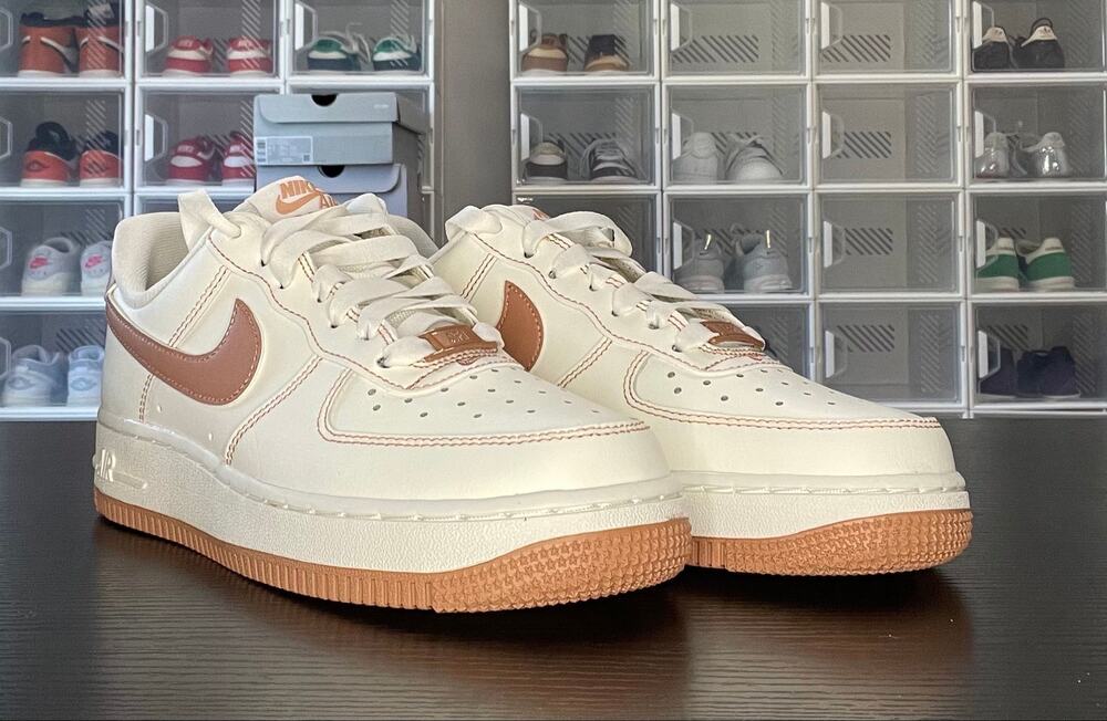 Nike Air Force 1 ’07 Sail Rose Gold Women’s Size 5.5